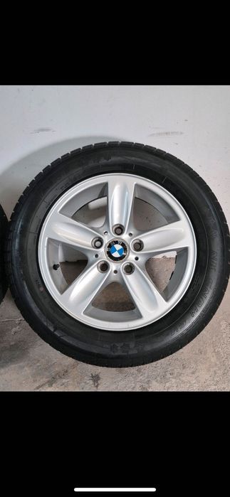 Комплект Зимни Гуми BMW-1er-E87, 225/55 R16 99V M-Алум.Ориг-BMW джанти