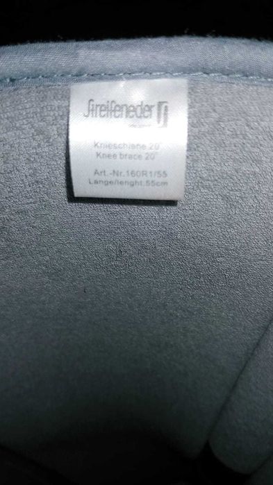 Orteza atela picior genunche, reglaje, noua (marime L/XL- 55 cm)