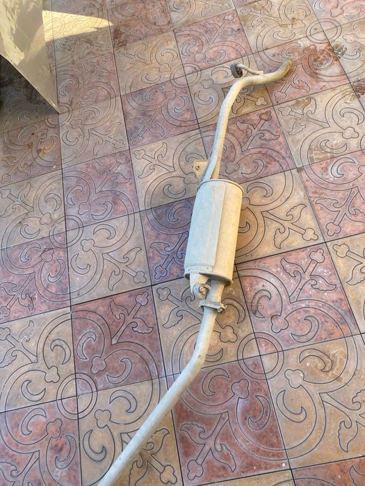 Глушитель сборе на Тико