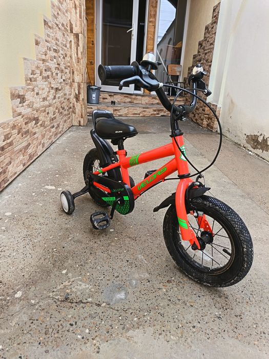 Bicicleta copii folosită foarte puțin