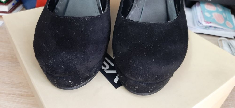 Туфли на высокой платформе