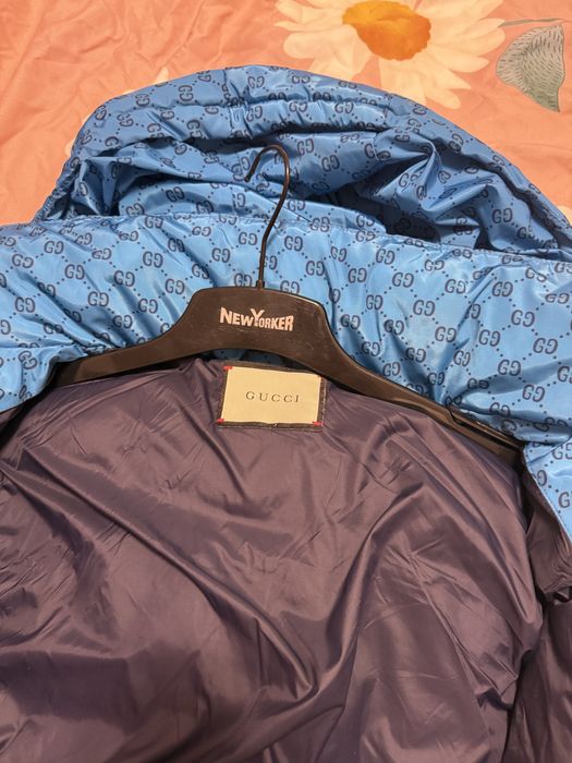 Зимно синьо яке