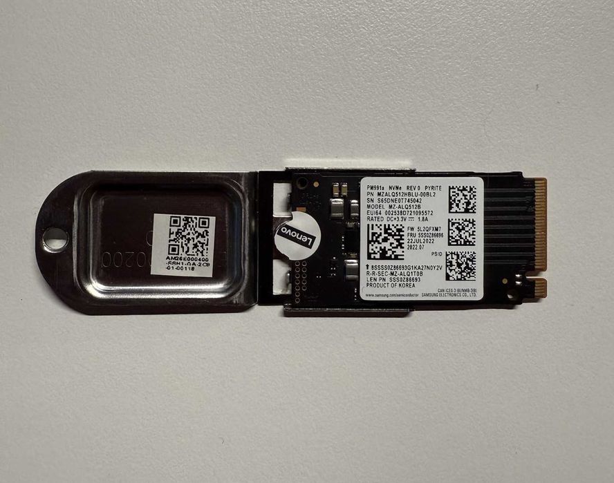 M.2 SAMSUNG 500GB,SSD  NVME , 100 % Viata, aproape nou, pana 4Tb scris