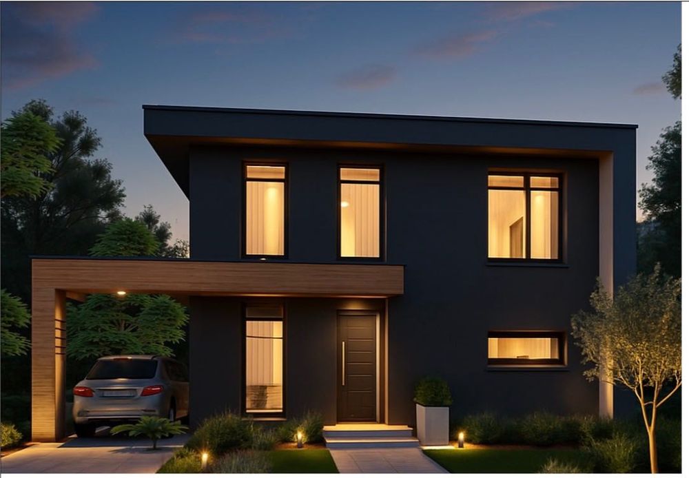 Casă modernă 4 min de Coresi