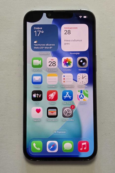 Iphone 13 Pro 256GB 79%bh ( Петно на екрана, Face Id не работи)