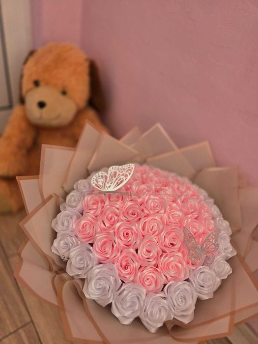 Рози от сатен Качество