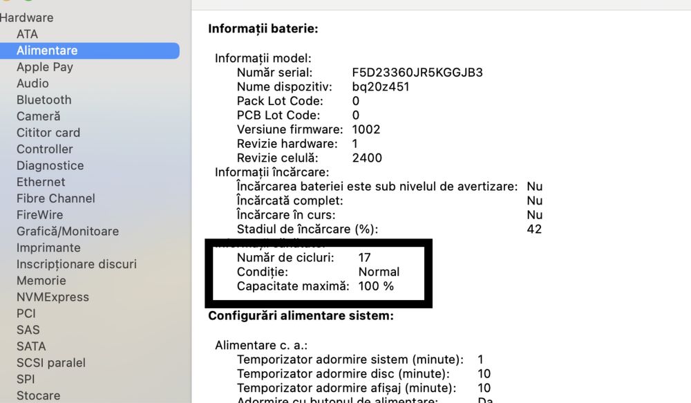 MacBook Pro M2 13-inch/ 256 Gb / Space Gray/ Cod produs: QFF4