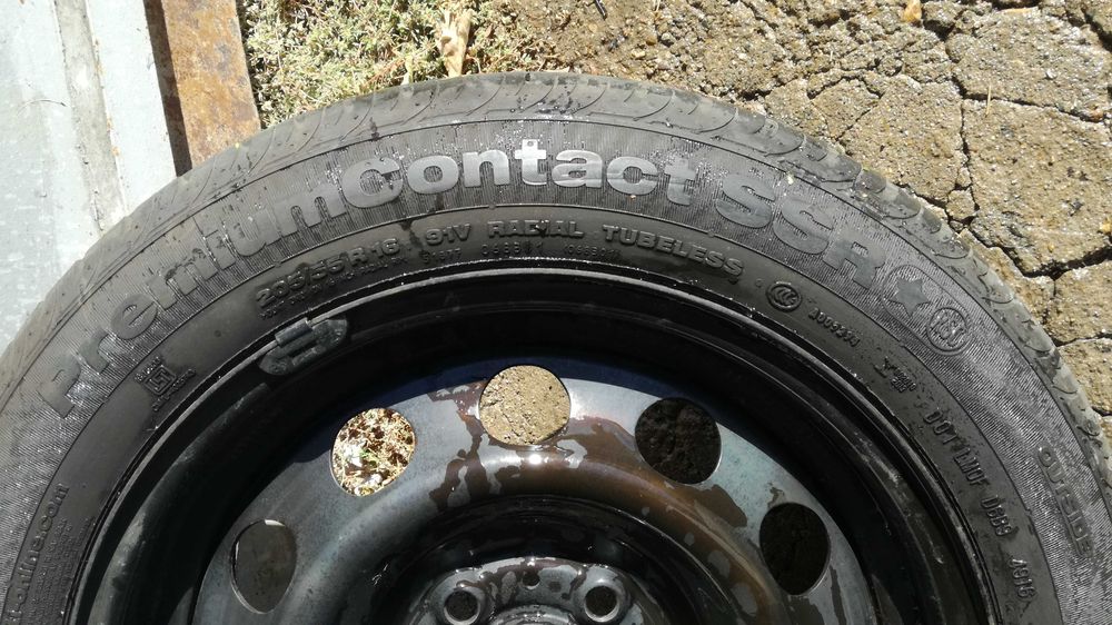 4бр. джанти 7Jx16 , ET47 с гуми 205 55 16 за БМВ / BMW E90/91