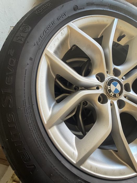 Jante Bmw x3 F25 R18 cu anvelope de vara Hankook