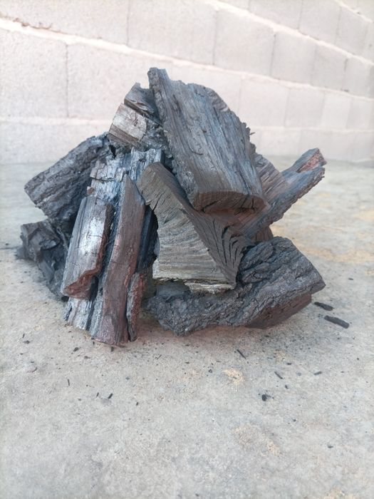 Древесный уголь . Древесина абрикос (урюк) 100%