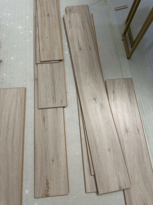 Ламинат 32 класс, 7мм, бу