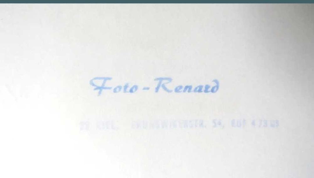 Tablou cu poza autentica a navei Triton, aurografe