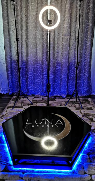 Fum greu cu gheață carbonică / Aranjamente cu baloane / Photo corner