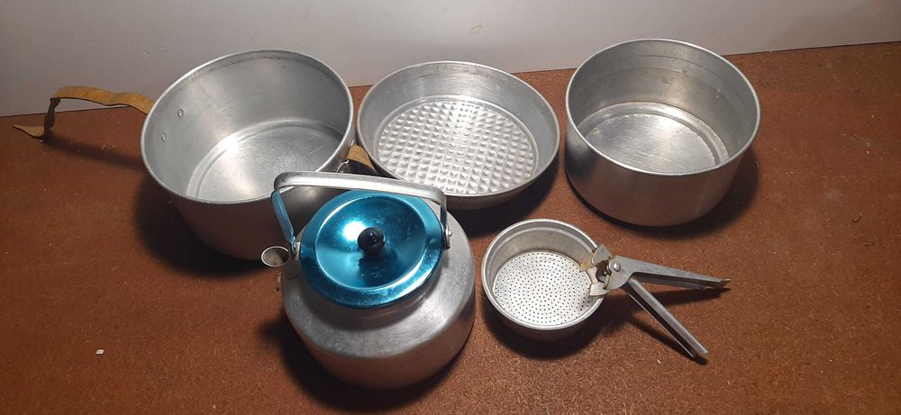 Бензинов котлон Gustav Barthel Juwel 34 и войнишки комплект