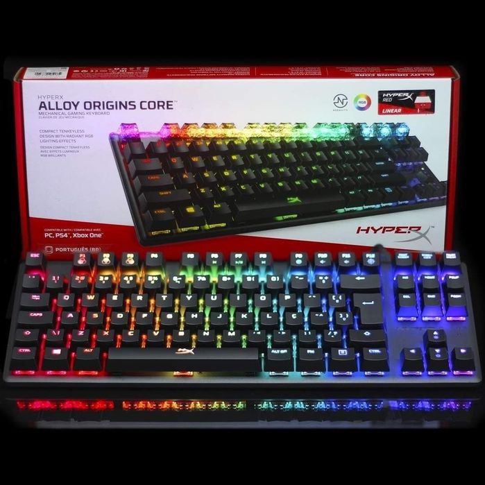 Hyperx Alloy Origins core (свитчи Blue) Механическая Клавиатура СКИДКА