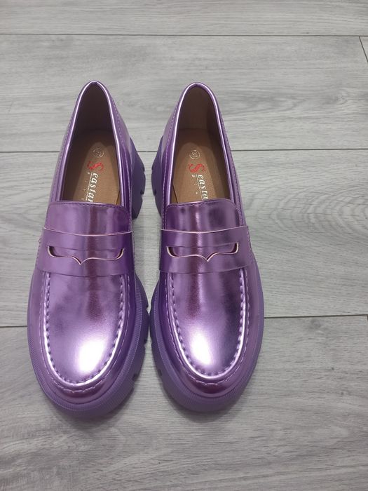 Mocasini mov,mărime 37