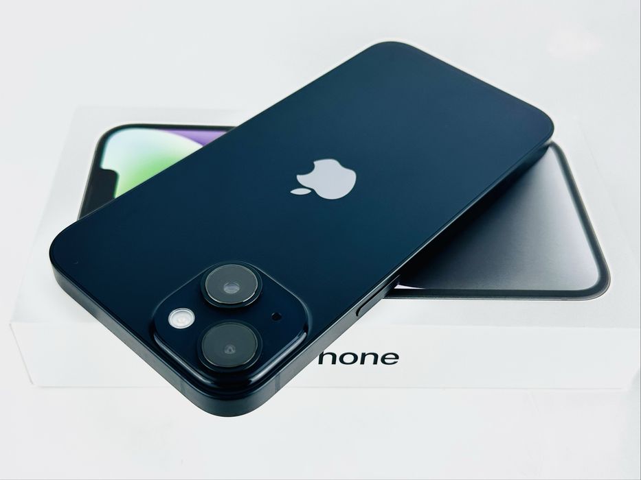 Apple iPhone 14 128GB Midnight Перфектен! Гаранция!