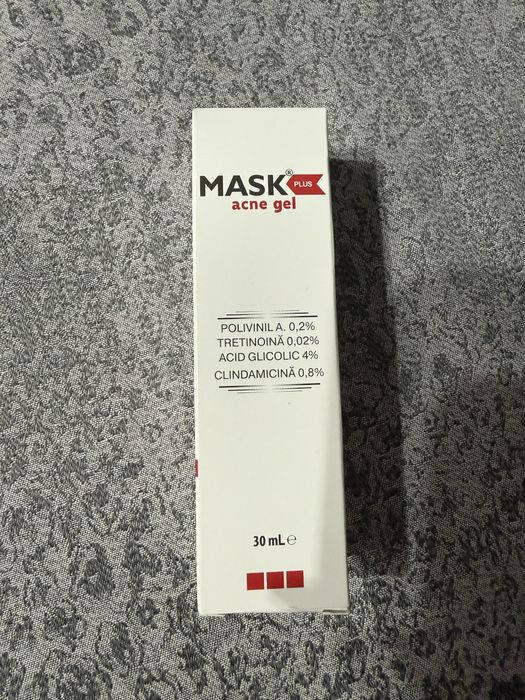 Mask plus acne gel