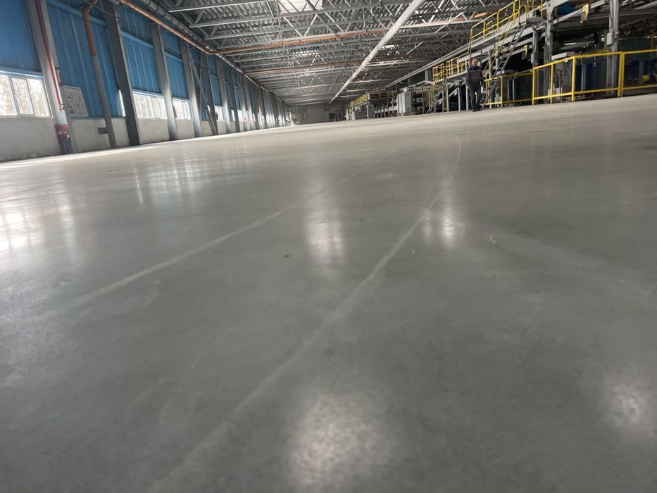 Бетонные дороги. стяжка. топинг.