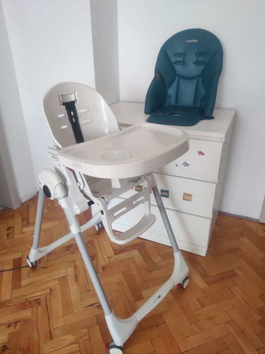 Стол за хранене Prima papa Follow me цвят Petrolio