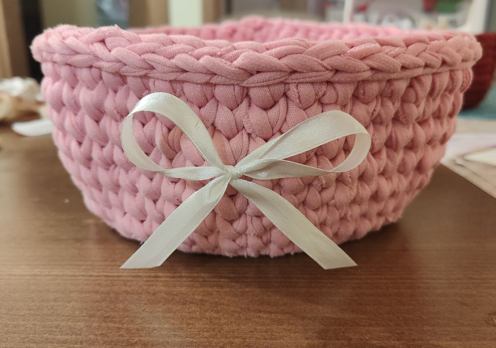 Ръчно изплетени панери