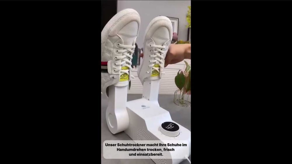 Istalgan turdagi oyoq kiyimlarni quritish uchun ideal tanlov!