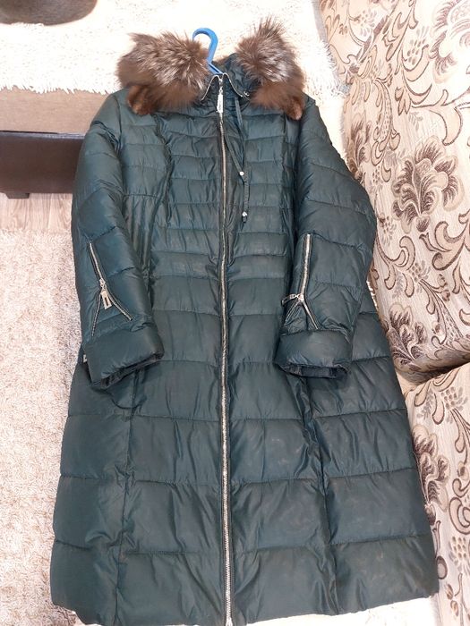 Продам зимний пуховик 58рр