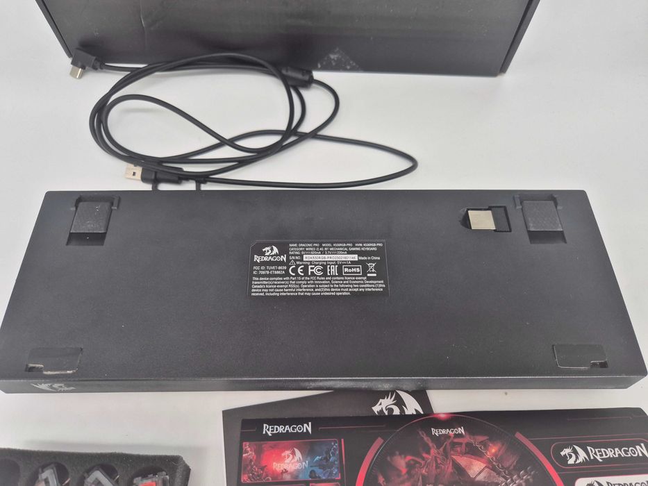 Tastatura Redragon Draconic K530 Pro Wireless Red Switch