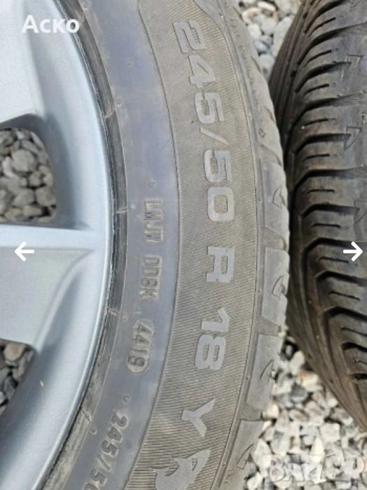 5x120.18цола.8j.ET30 оригинални BMW