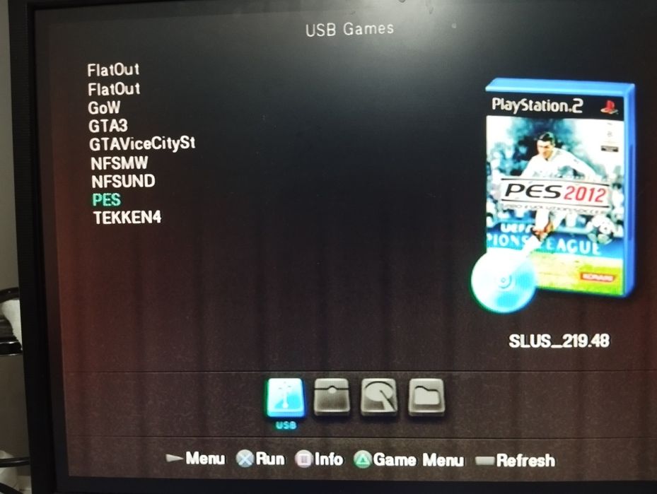 Игровая приставка Playstation 2 slim 32gb
