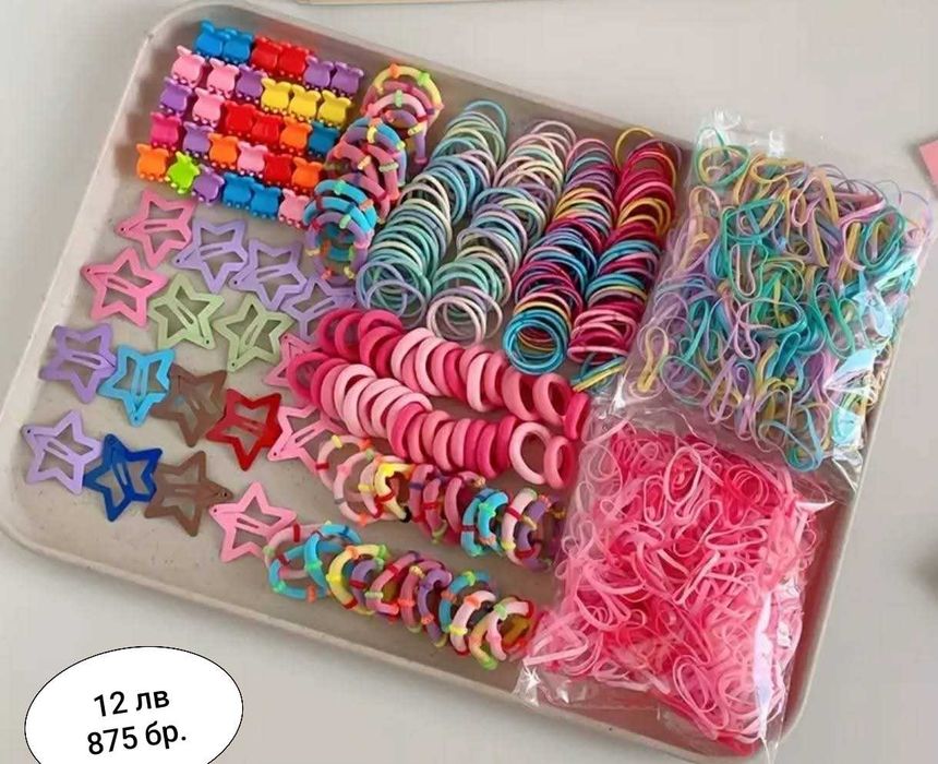 Комплекти детски аксесоари за коса