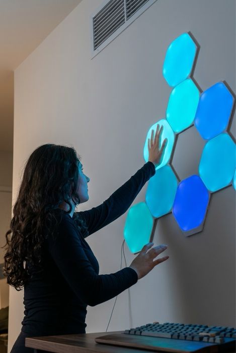 Премиум LED панели Nanoleaf (Hexagon, Triangle)