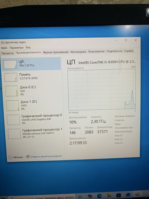 Асер i5 8 поколение игравой