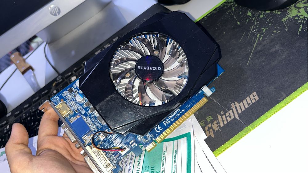 Продажа видеокарты gt730 2gb