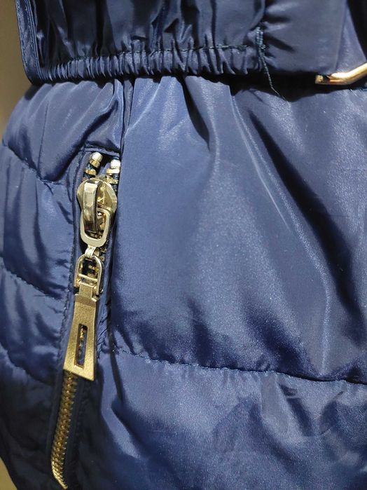 Geaca  stil Zara, albastra, marime S