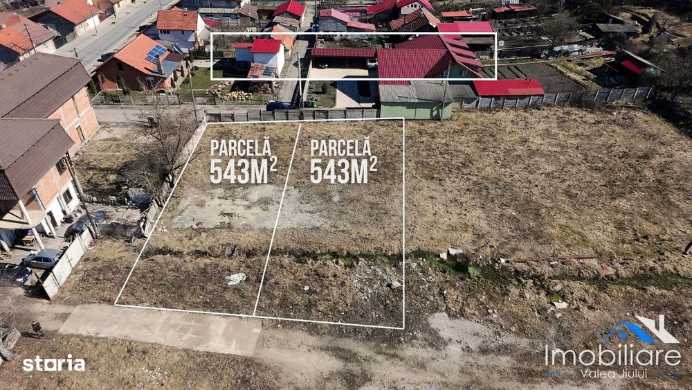Teren de vânzare – Lonea, Petrila | 2 parcele disponibile