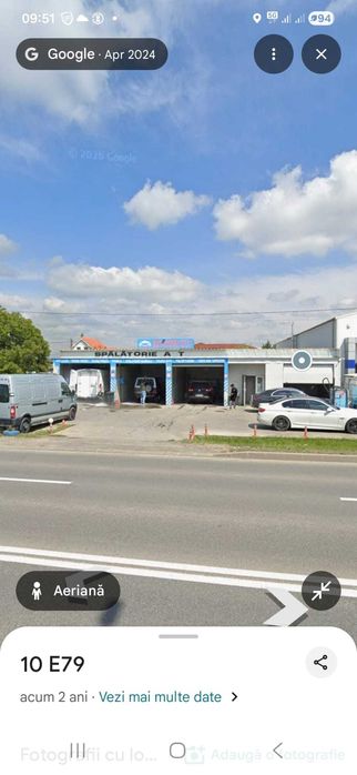 ÎNCHIRIERE – Hală spălătorie auto | Sânmartin, acces E79