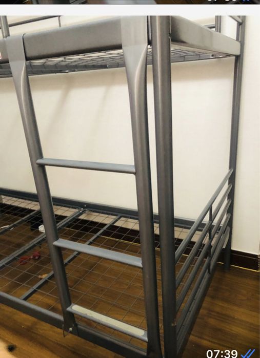 2х урусная кровать с матрасами IKEA