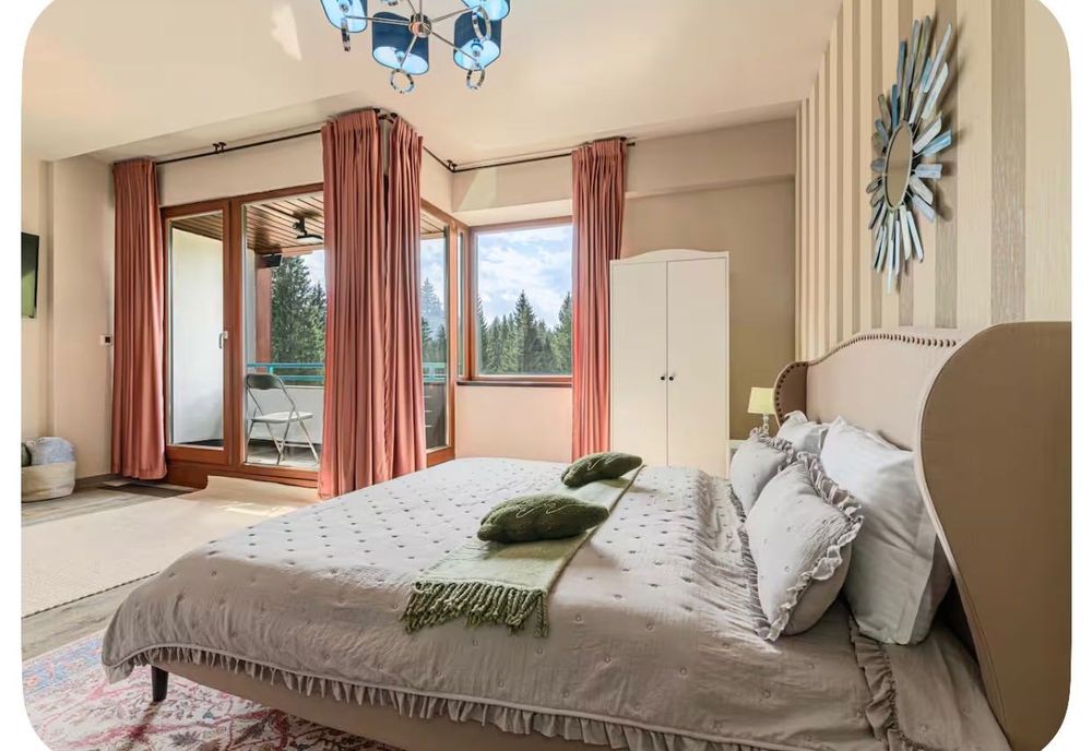 Apartament Lux 110 mp Woodland (2 băi, terasă + balcon) | Silver Mountain | Renovat 2025 | Airbnb 5.0
