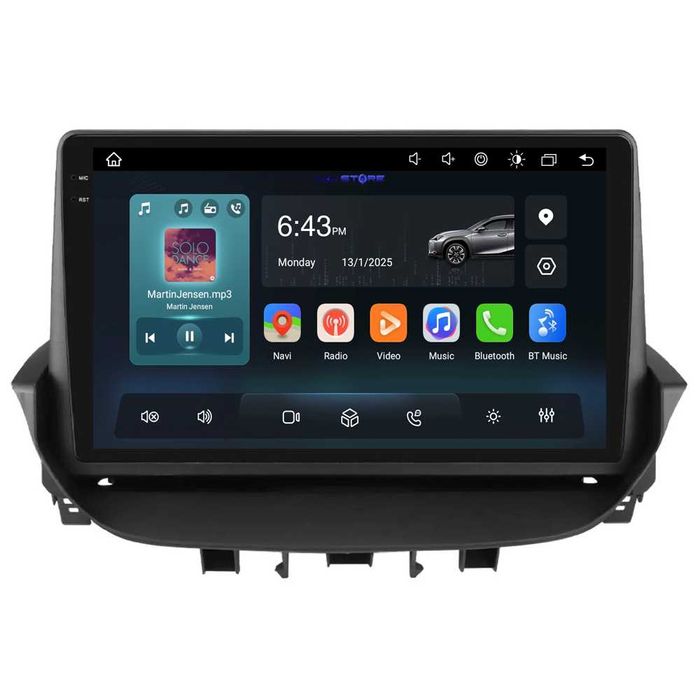 Navigatie Dedicata Renault Laguna (2001-2007), 9Inch, WiFi, Carplay