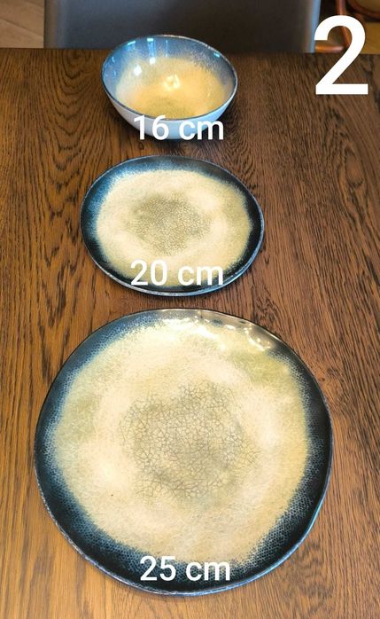 Farfurii ceramica in stare foarte buna. Preturile si marimile sunt afisate in descriere dupa pozele numerotate
