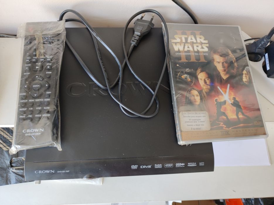 DVD Crown  с USB