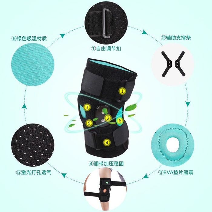Наколенники бандаж коленного сустава фиксатор корсет шарнирный железны