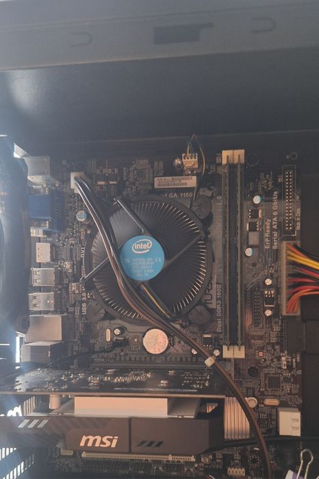 Дънна платка TurboX H81H3-M3 LGA1150 + CPU i5-4460 + охладител