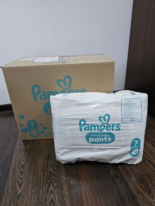 Pampers Active Baby pants nr.7