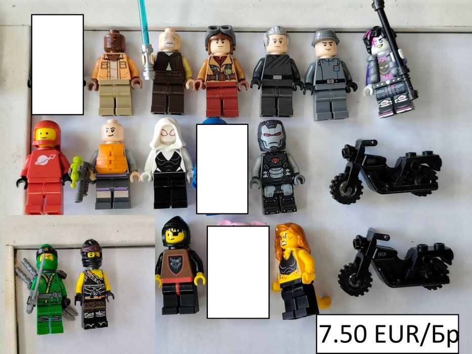 Оригинални лего минифигурки lego star wars /ninjago/ и други