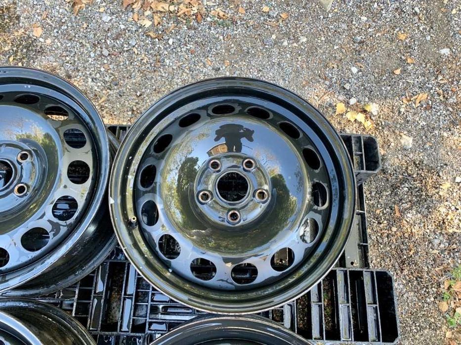 4бр.Оригинални железни джанти 16цола ET50 5x112 за Vw,Audi,Seat,Skoda