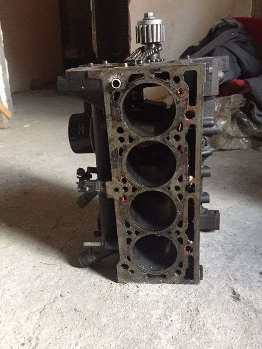 Блок с коленвалом К4М