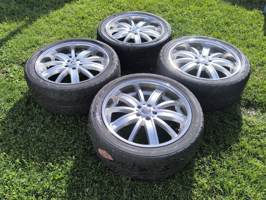 20 цола джанти Diewe Sogno Argento за Mercedes Volkswagen Audi Seat Skoda