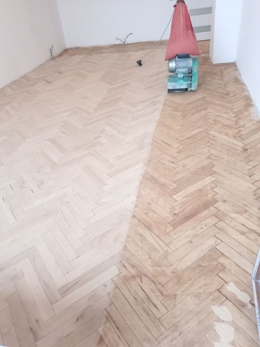 Безпрахово циклене и лакиране